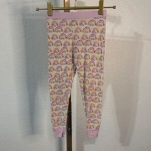 Little Sleepies- bamboo Rainbow Patterned Pajama Pants- 2T